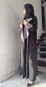 عباية كريب اسود