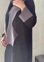 ⁦عباية كريب اسود⁩ - الصورة ⁦3⁩