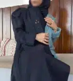 ⁦عباية كتان ملون⁩ - الصورة ⁦4⁩