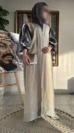⁦عباية كتان⁩ - الصورة ⁦2⁩