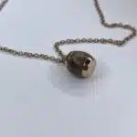 Walnut Star Necklace