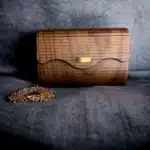 Walnut Princess Wood Bag