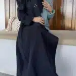 عباية كتان ملون