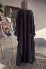 ⁦عباية كريب زيتي⁩ - الصورة ⁦3⁩