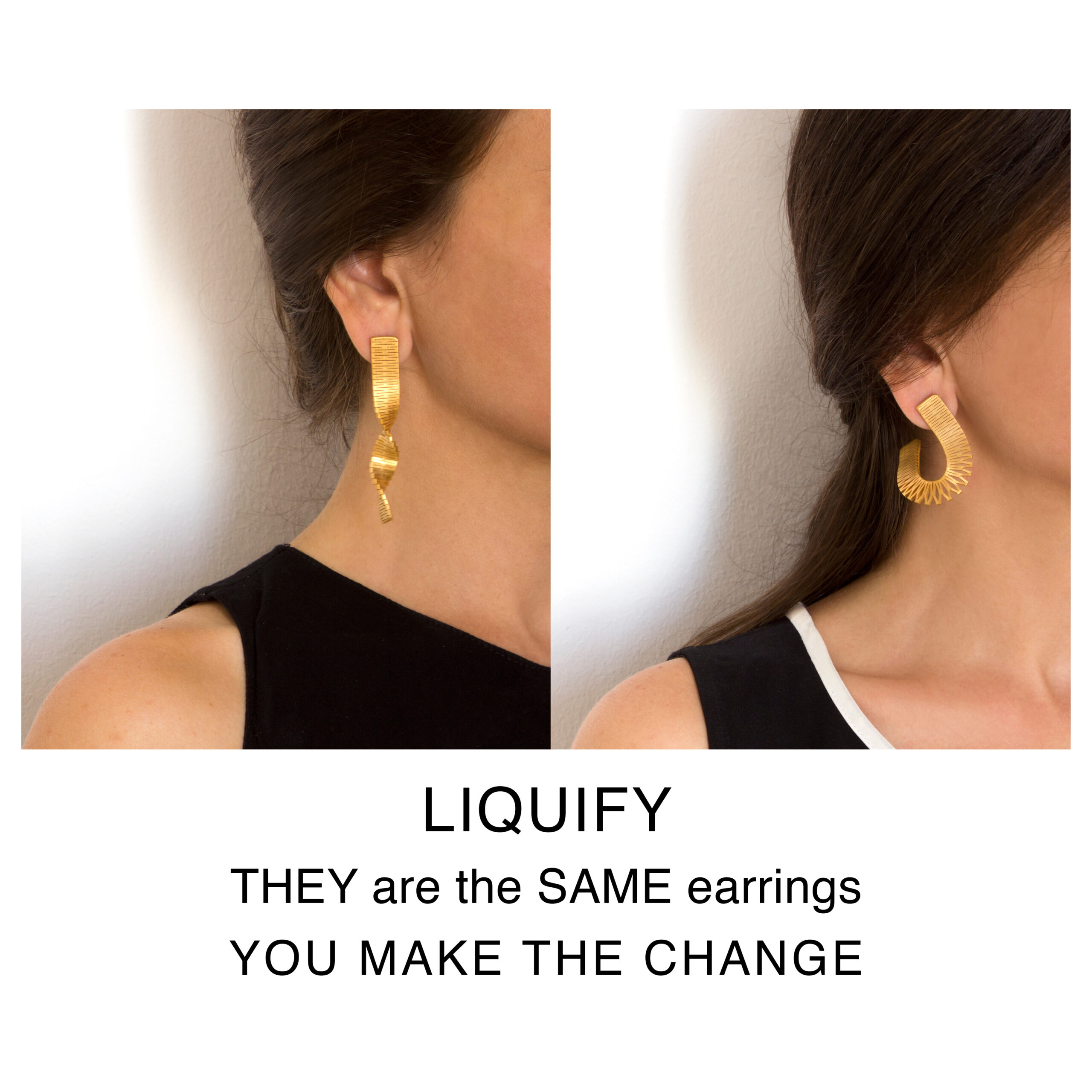 2424865568 LIQUIFY Tall Earrings - الصورة 1