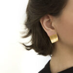 LIQUIFY Square Earrings -Small-