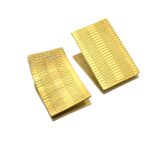 LIQUIFY Rectangle Earrings
