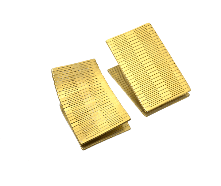 3309478935 LIQUIFY Rectangle Earrings - الصورة 1
