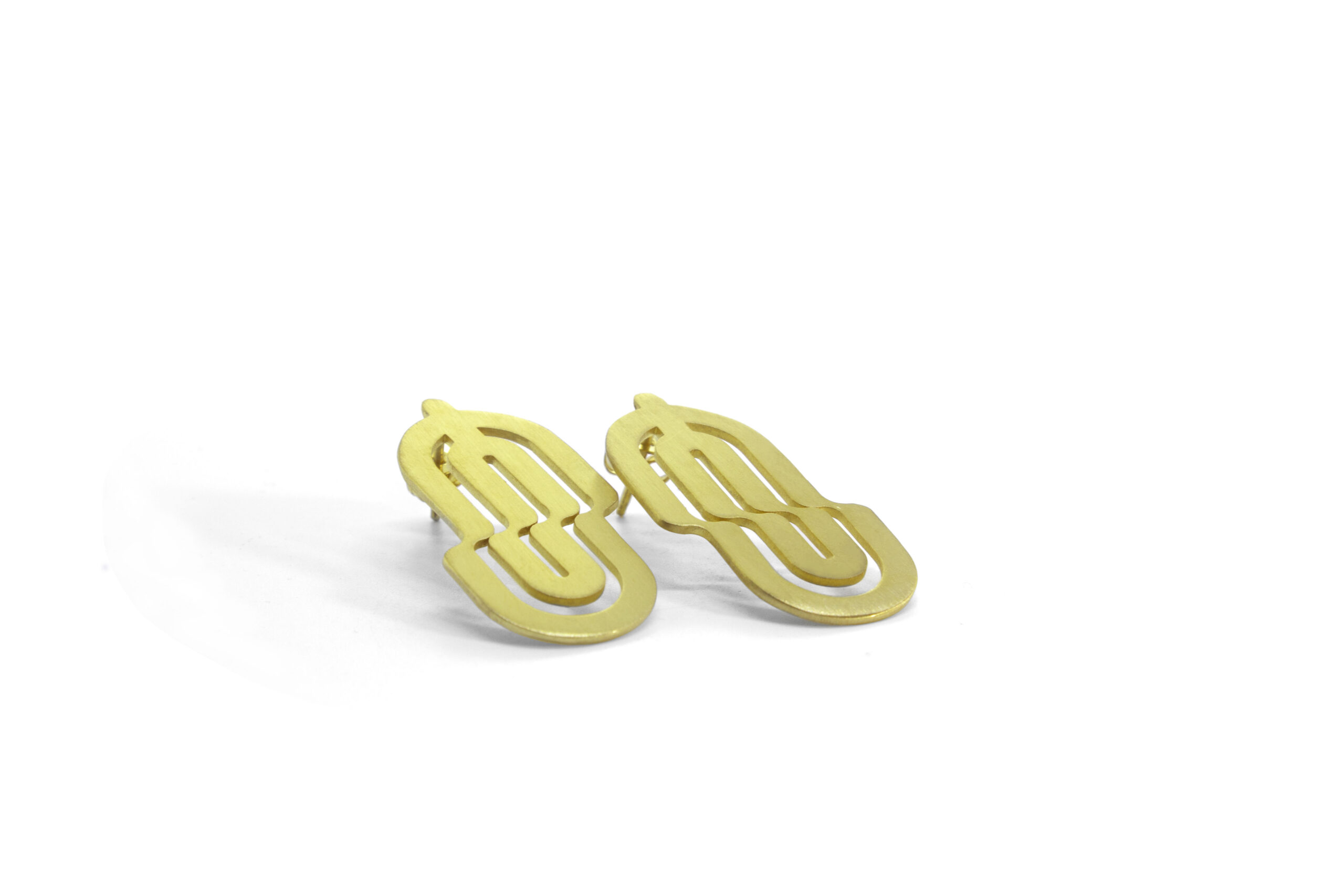 4813542673 Trompe l'oeil - Earrings- - الصورة 1